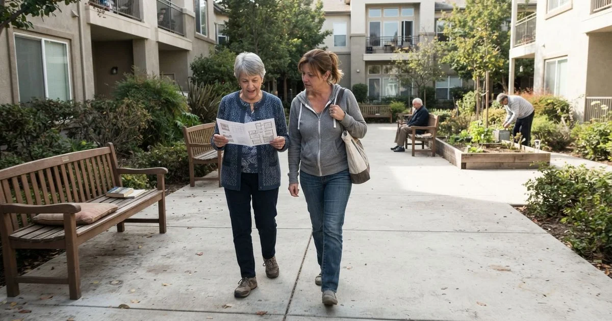 Helping an aging parent choose a senior apartment in Dallas