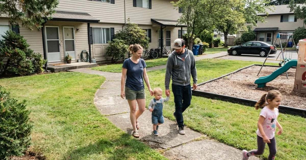 Townhome and garden-style apartments in Dallas: a practical fit for families