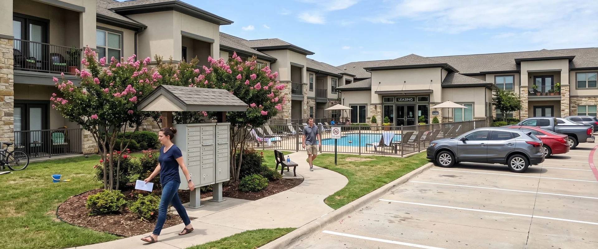 apartment complex in Greater Dallas
