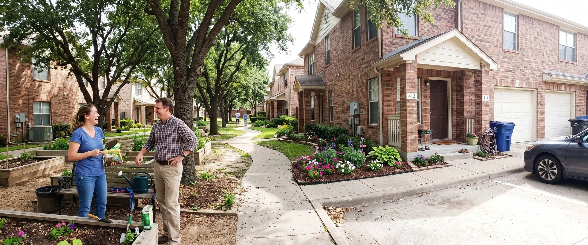 Townhome & Garden-Style Communities in Greater Dallas